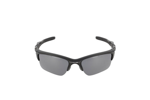 Oakley Men's Half Jacket 2.0 XL Iridium Sport Sunglasses-Black Frame/Black Iridium Lens