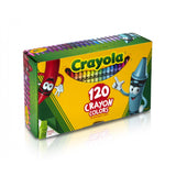 Crayola Classic Crayons 120 count with Tip Crayon Sharpener