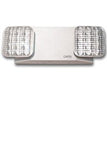 LED Two Head Emergency Light with Battery Back-up White