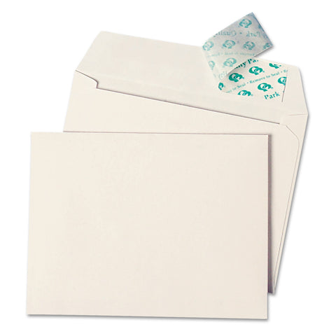 Quality Park Greeting Card/Invitation Envelope, Contemp., Redi Strip, #10 , 50/Box