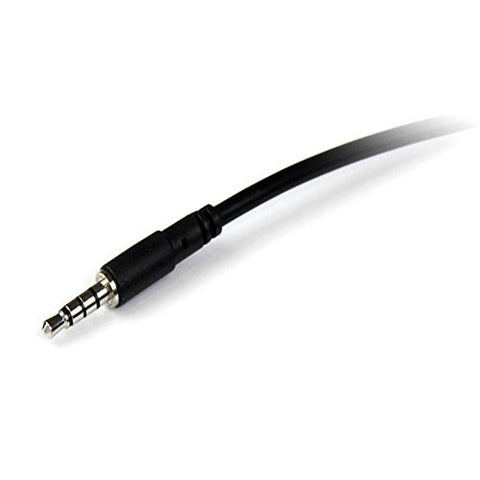 StarTech.com 2m 3.5mm 4 Position TRRS Headset Extension Cable - M/F - audio Extension Cable for iPhone