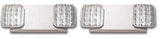LED Two Head Emergency Light with Battery Back-up White