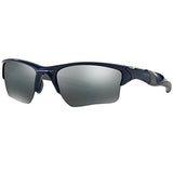 Oakley Men's Half Jacket 2.0 XL Iridium Sport Sunglasses-Black Frame/Black Iridium Lens