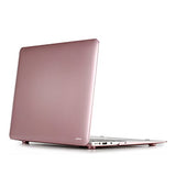 ZinMark Scrub 13 inch Folio Cover Shell Hard Case for [ MacBook Air 13.3 inch ] (Model: A1369 & A1466 ) -Golden