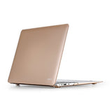 ZinMark Scrub 13 inch Folio Cover Shell Hard Case for [ MacBook Air 13.3 inch ] (Model: A1369 & A1466 ) -Golden