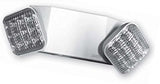 LED Two Head Emergency Light with Battery Back-up White
