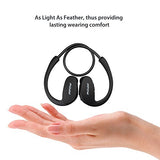 Mpow Cheetah Bluetooth Headphones, V4.1 Wireless Sport Headphones, Sweatproof Running Headset with Built in Mic for Workout Exercise (IPX5 Splash Proof Rating, aptX Stereo, Up to 8 Hours of Talk Time)