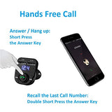 LIHAN Handsfree Car Charger,Bluetooth FM Transmitter&Music adapter,3.1A Dual USB Port Charger compatible for Apple iphone,Samsung Galaxy,LG,HTC,etc