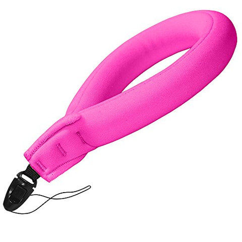 Waterproof Camera Float, TETHYS [Buoyance Series] Universal Floating Strap for Underwater Camera,Waterproof Pouch Case GoPro,Nikon,Canon,Sony,Pentax,Camcorders,Panasonic,Keys and Sunglass - Pink