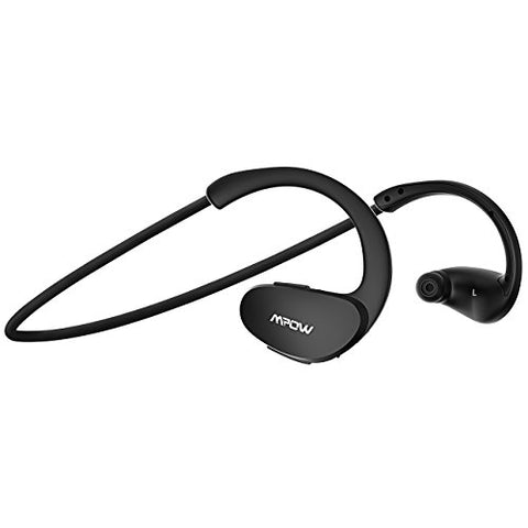 Mpow Cheetah Bluetooth Headphones, V4.1 Wireless Sport Headphones, Sweatproof Running Headset with Built in Mic for Workout Exercise (IPX5 Splash Proof Rating, aptX Stereo, Up to 8 Hours of Talk Time)