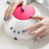 SUNUV SUN2C 48W LED UV nail Lamp with 4 Timer Setting,Senor For Gel Nails and Toe Nail Curing