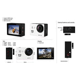 Legazone WIFI 2.0'' 12MP HD 1080P 170Wide Sports Camera Action DV + Shockproof Carrying Bag Waterproof Helmet Camcorder