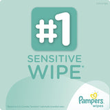 Pampers Sensitive Baby Wipes Refills, 9 packs of 64 (576 count)