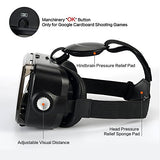 More Lighter More Comfort - ETVR Upgraded 3D VR Virtual Reality Headset Immersive Large Screen Experience VR Headset Fit For iPhone 7s/7/6s/6 Plus/LG/Samsung Galaxy etc Smartphones (4.5-6.2 Inches)