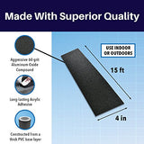 SlipDoctors Black Anti-Slip Safety Tape - Highest Traction 4-inch by 15-foot (indoor or outdoor)