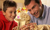 TOYS SALE | Trex Dinosaur 3D Puzzle Walking Wooden Robot T-Rex Toy - Top Gift for Kids - Building Craft Puzzles - Children 6 7 8 9 10 11 12 13 Year Olds Up - Best Educational Gifts for Boys and Girls