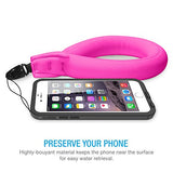 Waterproof Camera Float, TETHYS [Buoyance Series] Universal Floating Strap for Underwater Camera,Waterproof Pouch Case GoPro,Nikon,Canon,Sony,Pentax,Camcorders,Panasonic,Keys and Sunglass - Pink