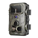 LESHP Game and Trail Camera 12MP 1080P HD With Time Lapse 65ft 120¡ã Wide Angle Infrared Night Vision 42pcs IR LEDs Waterproof IP66 2.4" LCD Screen Scouting Camera Deer Camera Digital Surveillance
