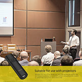 Wireless Presenter Mouse, Pisen RF 2.4GHz Laser Pointer Presenter, Rechargebale Presentation Remote PPT Clicker for Powerpoint Google Slides, Air Mouse Remote Controller for Windows, Mac OS and More