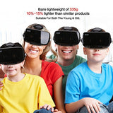More Lighter More Comfort - ETVR Upgraded 3D VR Virtual Reality Headset Immersive Large Screen Experience VR Headset Fit For iPhone 7s/7/6s/6 Plus/LG/Samsung Galaxy etc Smartphones (4.5-6.2 Inches)