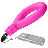 Waterproof Camera Float, TETHYS [Buoyance Series] Universal Floating Strap for Underwater Camera,Waterproof Pouch Case GoPro,Nikon,Canon,Sony,Pentax,Camcorders,Panasonic,Keys and Sunglass - Pink