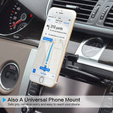 Universal Car Mount [3 in 1], Magnetic Tablet Car Mount for 7.9-8.5 inch Android Tablet/iPad Mini, CD Player Cell Phone Holder for iPhone/Android Phone, CD Slot GPS Mount for Garmin Nuvi GPS