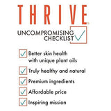 Thrive Natural Face Wash for Men – Daily Facial Cleanser for Men with Unique Premium Natural Ingredients for Healthier Men's Skin Care - Mens Face Wash