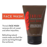 Thrive Natural Face Wash for Men – Daily Facial Cleanser for Men with Unique Premium Natural Ingredients for Healthier Men's Skin Care - Mens Face Wash