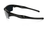 Oakley Men's Half Jacket 2.0 XL Iridium Sport Sunglasses-Black Frame/Black Iridium Lens