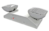 LED Two Head Emergency Light with Battery Back-up White