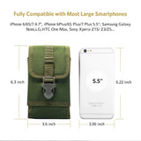 OneTigris MOLLE Phone Pouch for 4.7" 5.5" Phone with Slim Case
