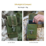 OneTigris MOLLE Phone Pouch for 4.7" 5.5" Phone with Slim Case
