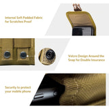 OneTigris MOLLE Phone Pouch for 4.7" 5.5" Phone with Slim Case