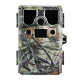 LESHP Game and Trail Camera 12MP 1080P HD With Time Lapse 65ft 120¡ã Wide Angle Infrared Night Vision 42pcs IR LEDs Waterproof IP66 2.4" LCD Screen Scouting Camera Deer Camera Digital Surveillance
