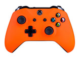 Xbox One S Wireless Controller for Microsoft Xbox One - Soft Touch Orange X1 - Added Grip for Long Gaming Sessions - Multiple Colors Available