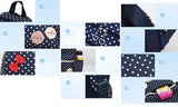 Moonwind Polka Dot 3pcs Kids Book Bag School Backpack Handbag Purse Girls Teen