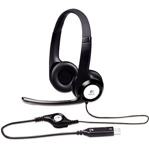 Logitech H390 USB ClearChat Headset with Noise Cancelling Microphone