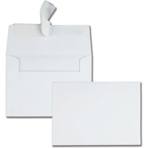 Quality Park Greeting Card/Invitation Envelope, Contemp., Redi Strip, #10 , 50/Box