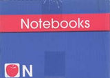 Colored Marble Composition Book, Wide Ruled, 100 Sheet, Color May Vary